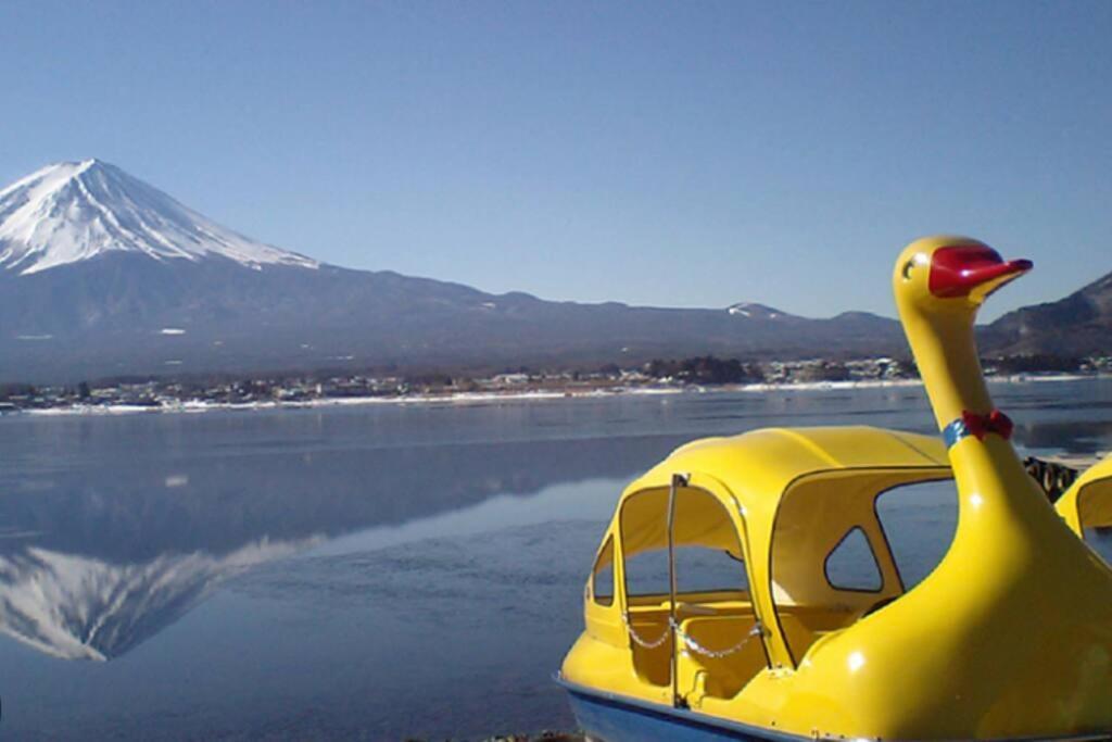 Mt. Fuji Kokoワンちゃんokの新築貸別荘 ฟูจิคาวากุจิโกะ ภายนอก รูปภาพ